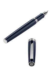 Armonia Mini Fountain Pen, Steel, Dark Blue