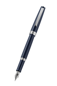 Armonia Mini Fountain Pen, Steel, Dark Blue