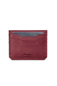 Small Credit Card Holder, 3+3 CC, Bordeaux