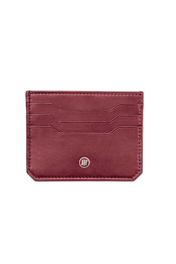 Small Credit Card Holder, 3+3 CC, Bordeaux