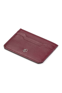 Small Credit Card Holder, 2+2 CC, Bordeaux