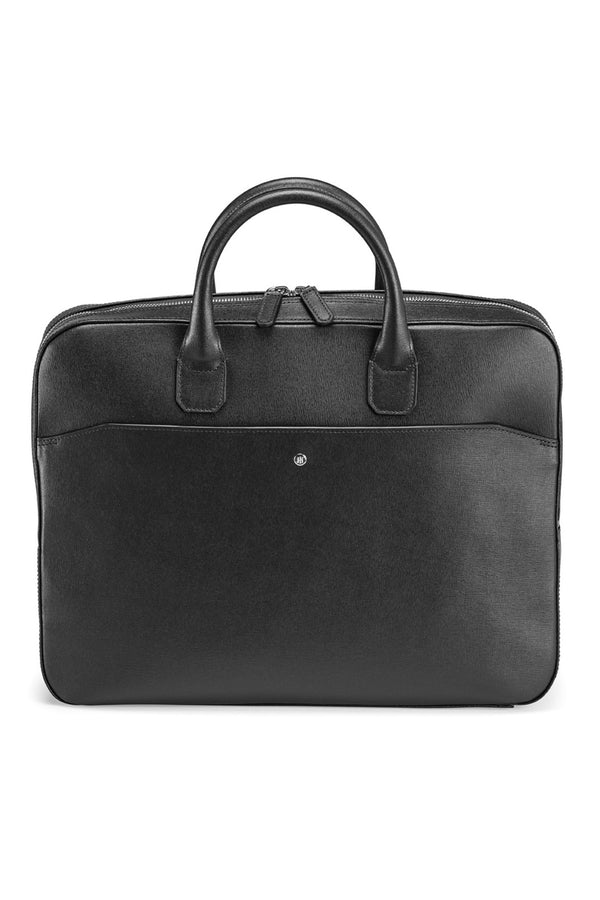 Laptop Bag, Black Saffiano