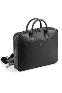 Laptop Bag, Black Saffiano