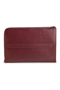 Laptop Briefcase, Bordeaux Saffiano