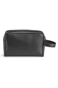 Pochette, Black Saffiano