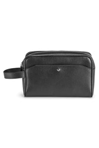 Pochette, Black Saffiano