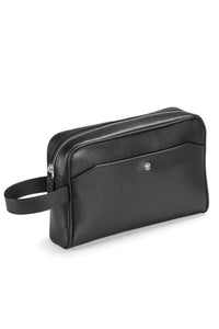 Pochette, Black Saffiano